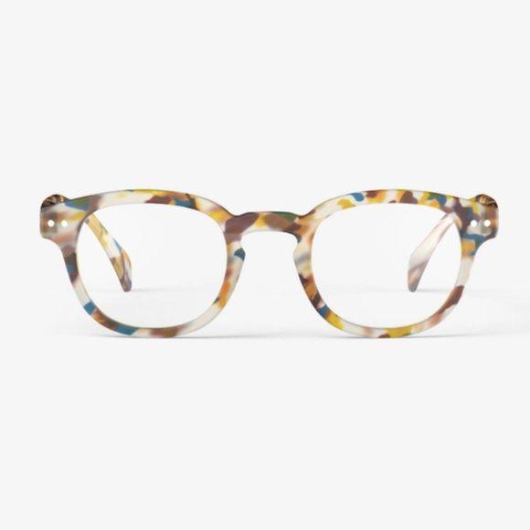 IZIPIZI PARIS Blue Tortoise Fashion Reading Glasses #C Readers BOX NWT +2.00 - Picture 2 of 8